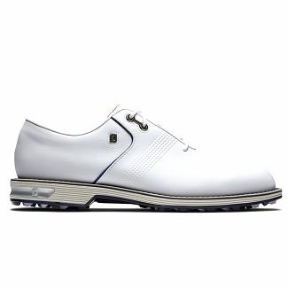 Men's Footjoy Premiere Series Spikeless Golf Shoes White NZ-366009
